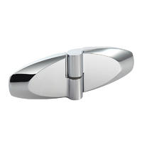 OEM Design Chrome zinc alloy glass shower door accessories hinges