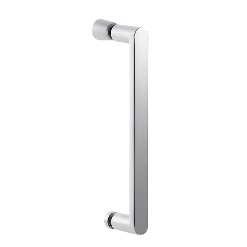 Modern Single side Chrome shower door handle accessories